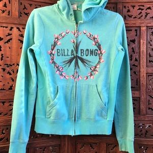 Peace sign Billabong hoodie